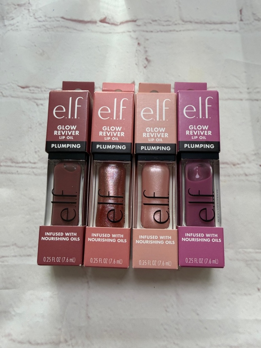 Elf Glow Reviver Lip Oil Bundle of 5